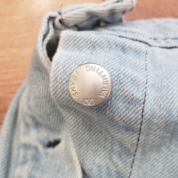 Vintage Valentino Jean Denim Skirt - Picture 2 of 10